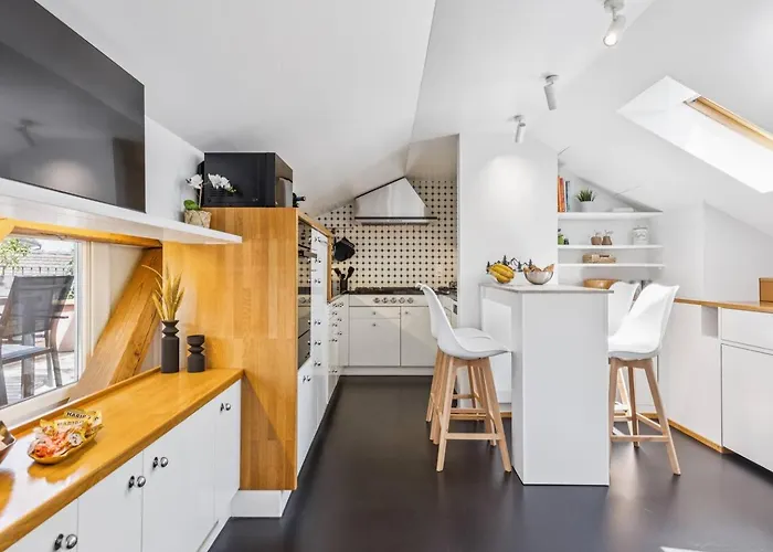 Old Town Penthouse Rooftop Terrace Ac * Zúrich